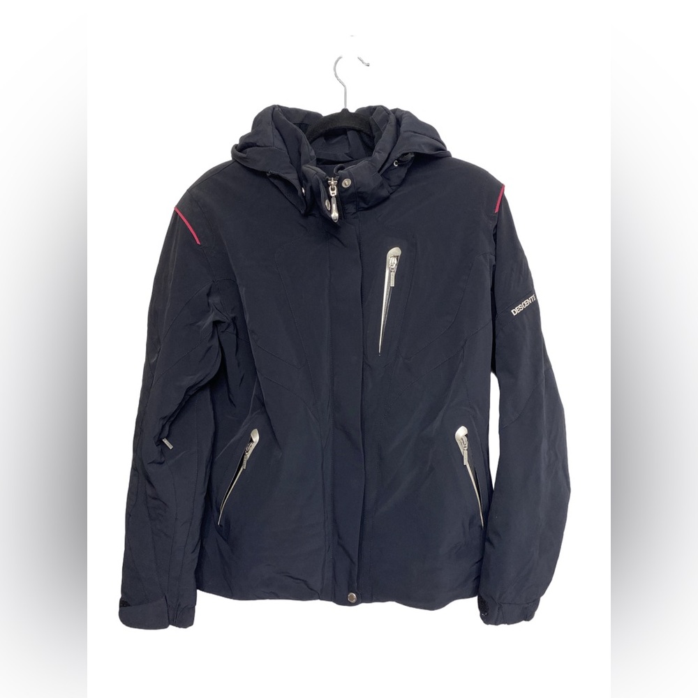 Descente Women’s US 14 Titan Thermo Ion-Bodies Technical Ski Jacket Black